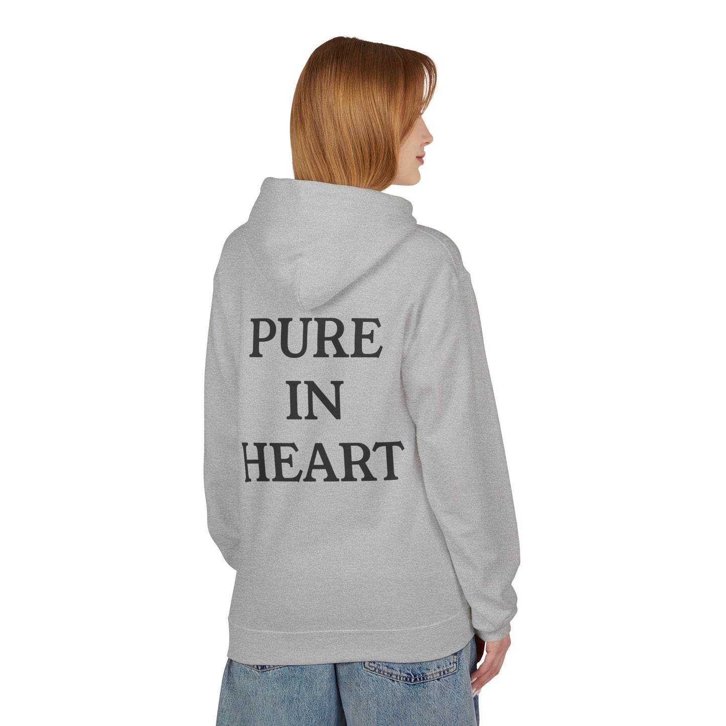 "PURE IN HEART" Hoodie - Unisex Sweatshirt