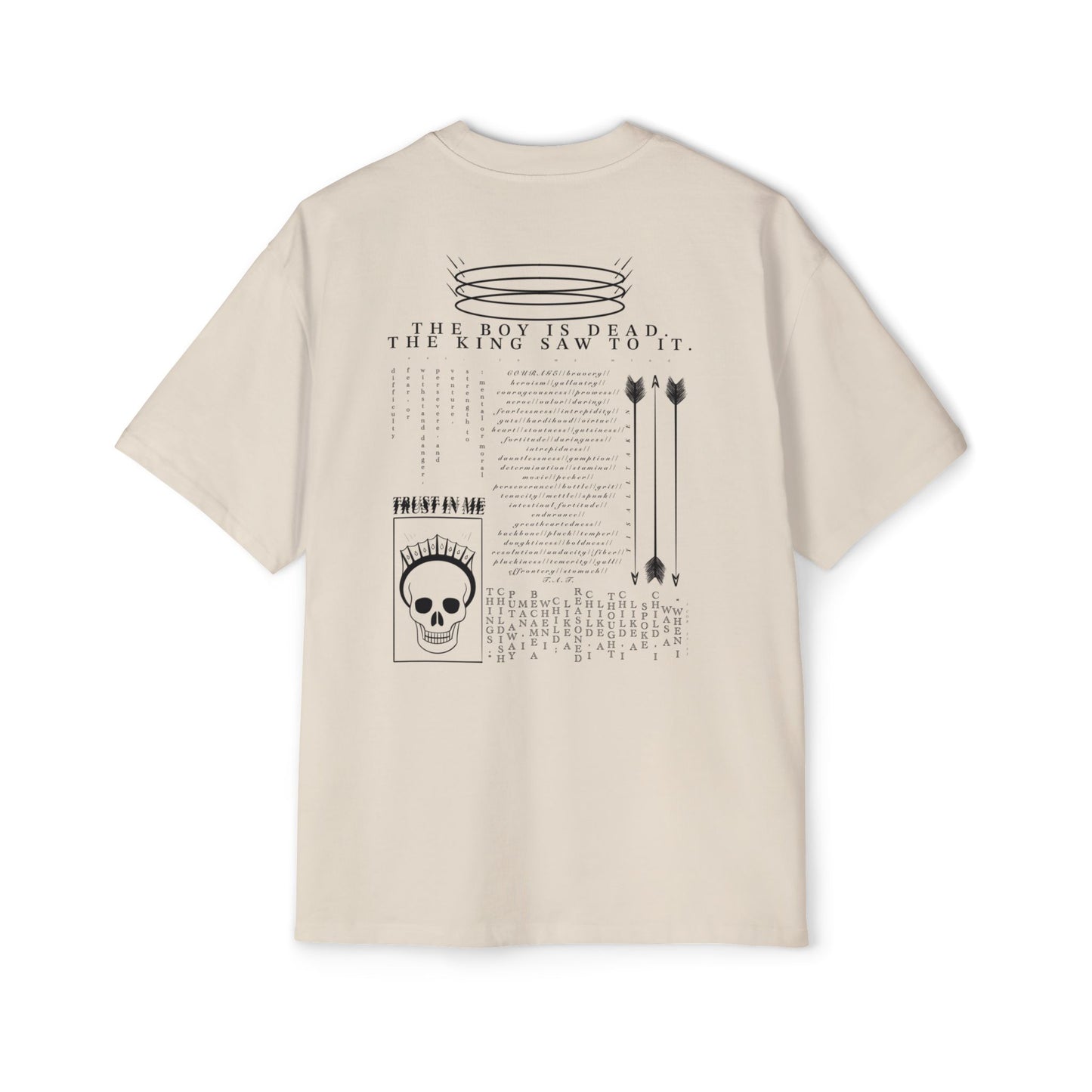 “TAKE HEART” Tee - Oversized Unisex Shirt