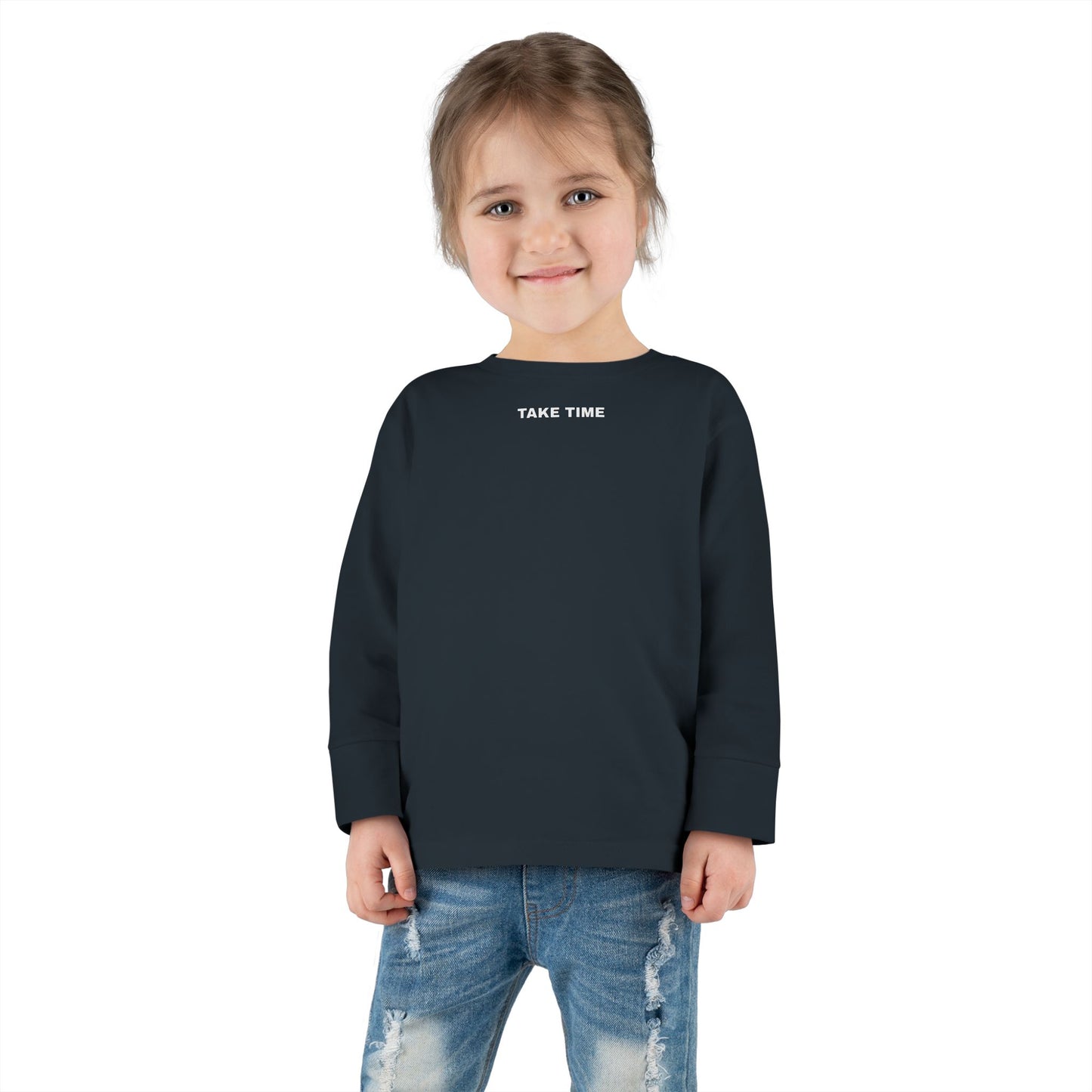 “TAKE TIME” Toddler Tee - Long-sleeve Shirt