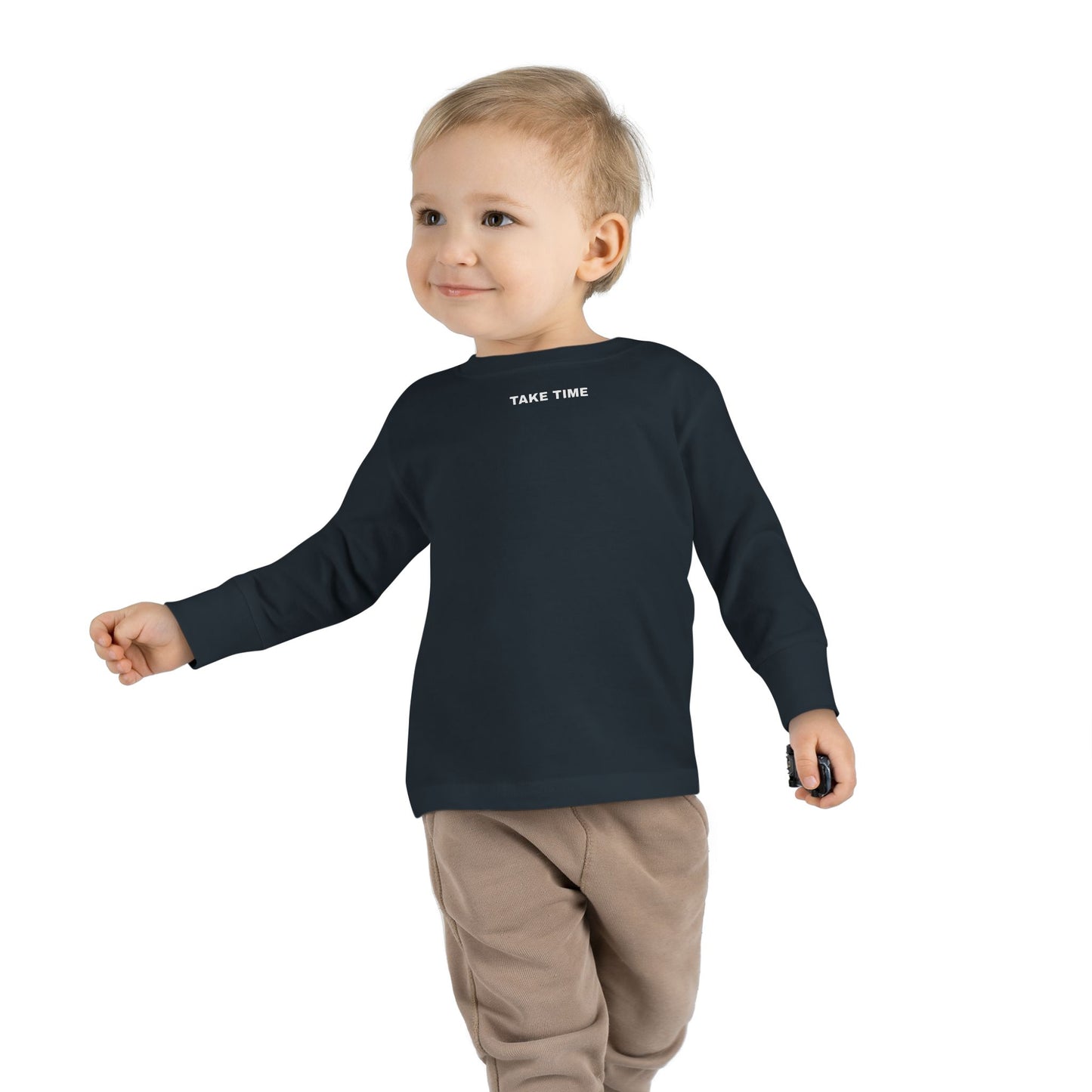“TAKE TIME” Toddler Tee - Long-sleeve Shirt