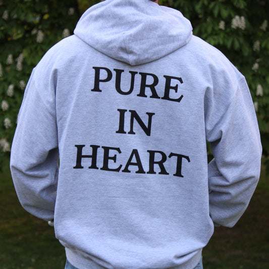 "PURE IN HEART" Hoodie - Unisex Sweatshirt