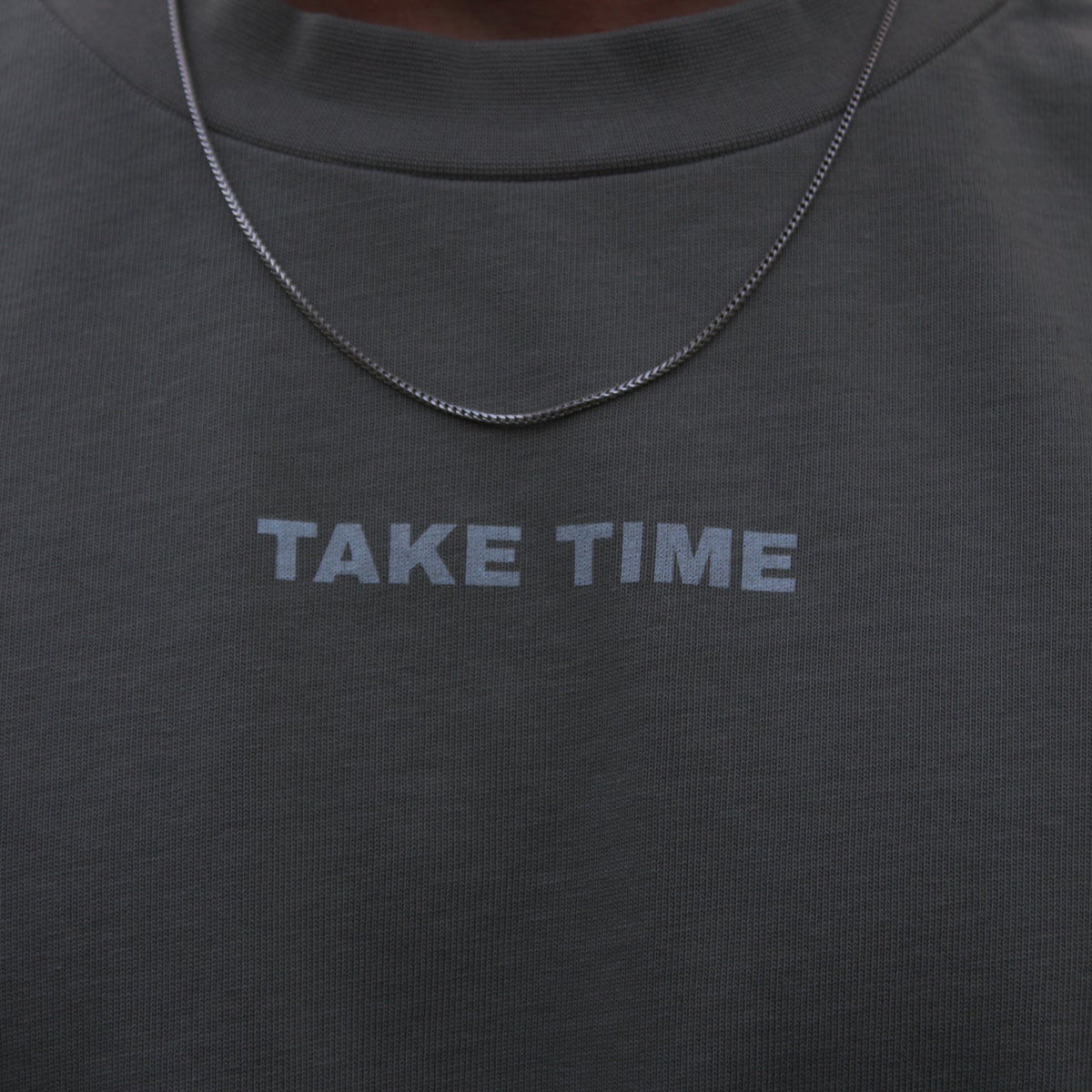 “TAKE TIME” Tee - Oversized Short Sleeve
