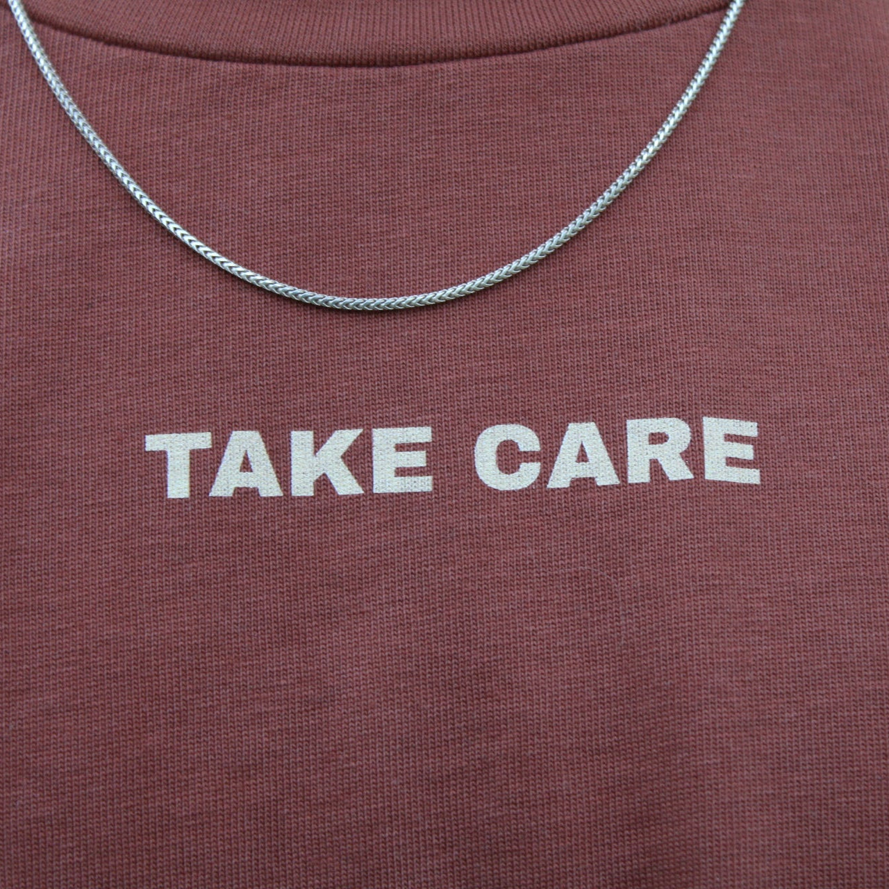 “TAKE CARE” Tee - Oversized Short Sleeve