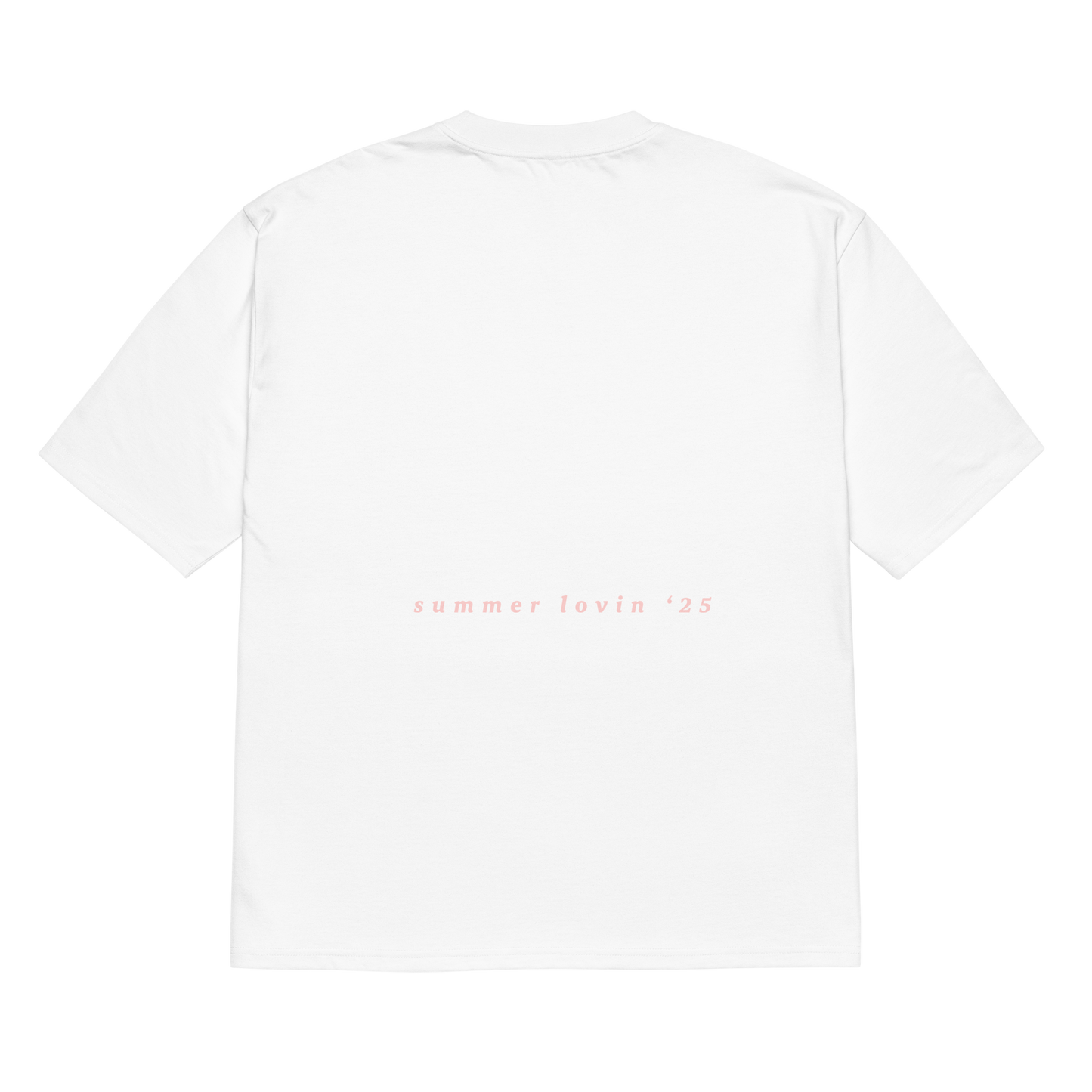 "I'm not scared to say I love you." Oversized heavyweight t-shirt